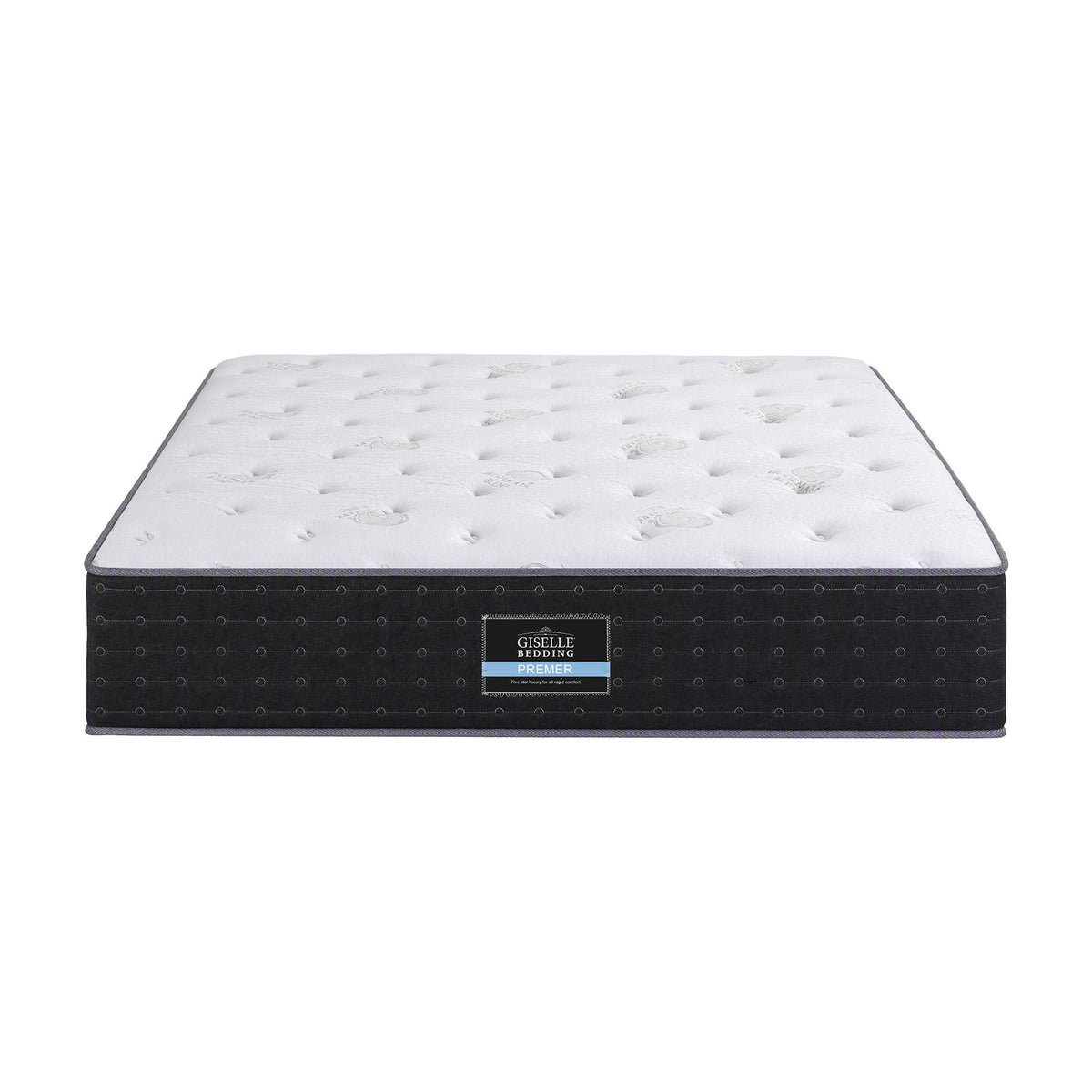 Thayer 35cm Reversible Spring Mattress Cashmere Cover Gel Foam Firm - Double