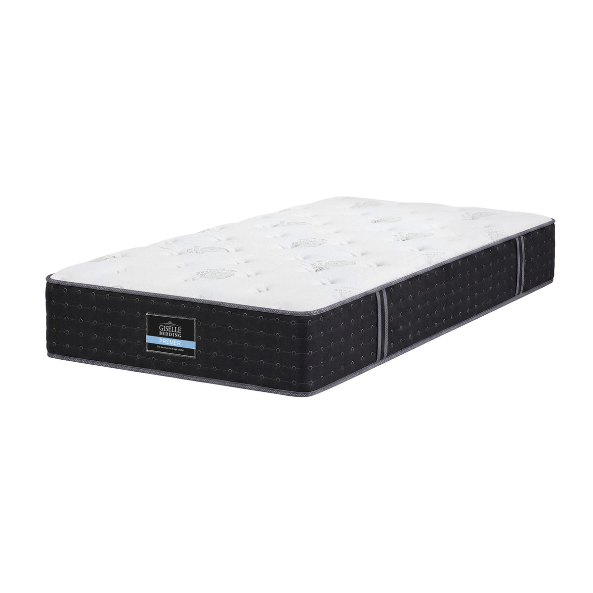 Thayer 35cm Reversible Spring Mattress Cashmere Cover Gel Foam Firm - Single