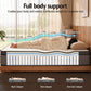 Amias 37cm Mattress 4-in-1 Adjustable Firmness Cooling Gel Memory Foam Dual-Zone Flippable - King