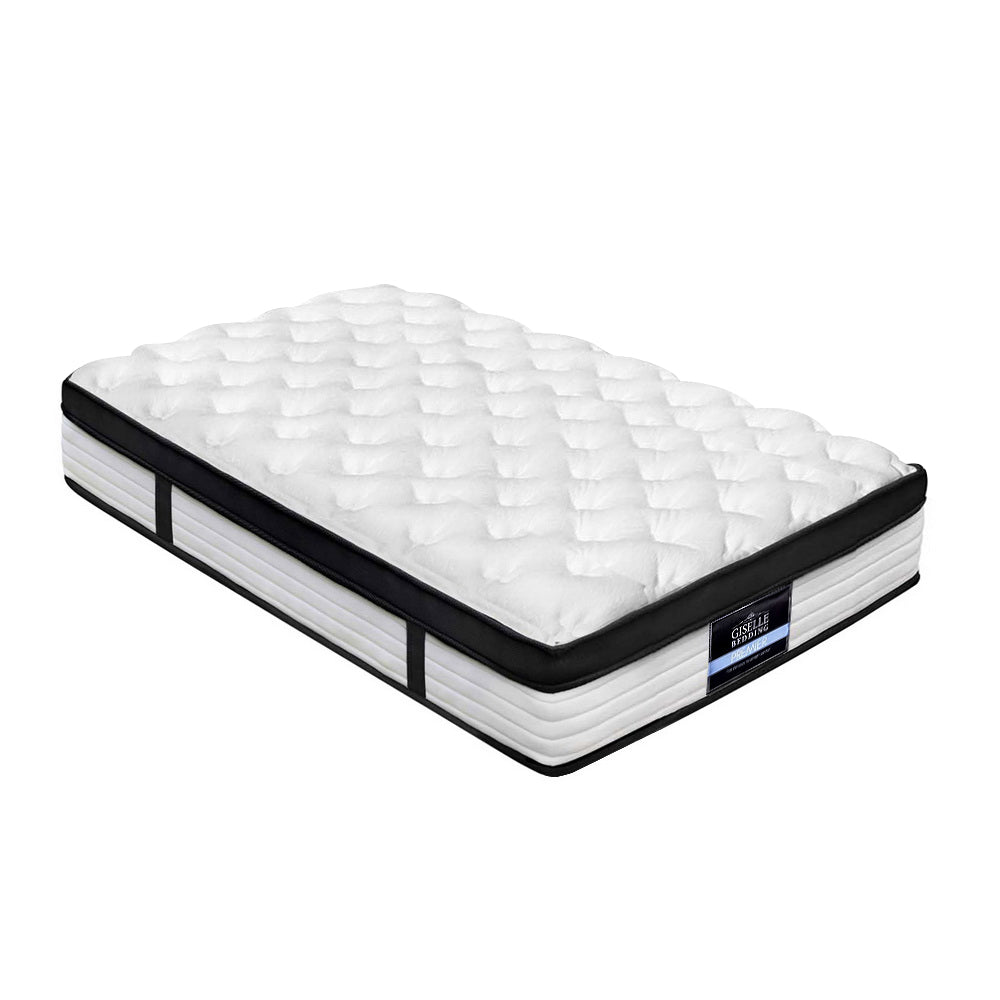 Neptune Bed & Mattress Package with 31cm Mattress - Black Single
