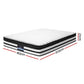 Charoite Bed & Mattress Package with 27cm Mattress - White King