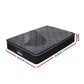 Diamond Bed & Mattress Package with 34cm Mattress - Grey King Single