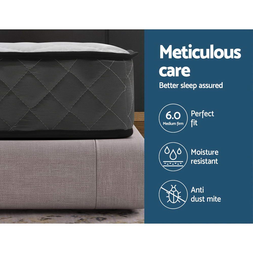 Russell 16cm Thick Spring Mattress - Double