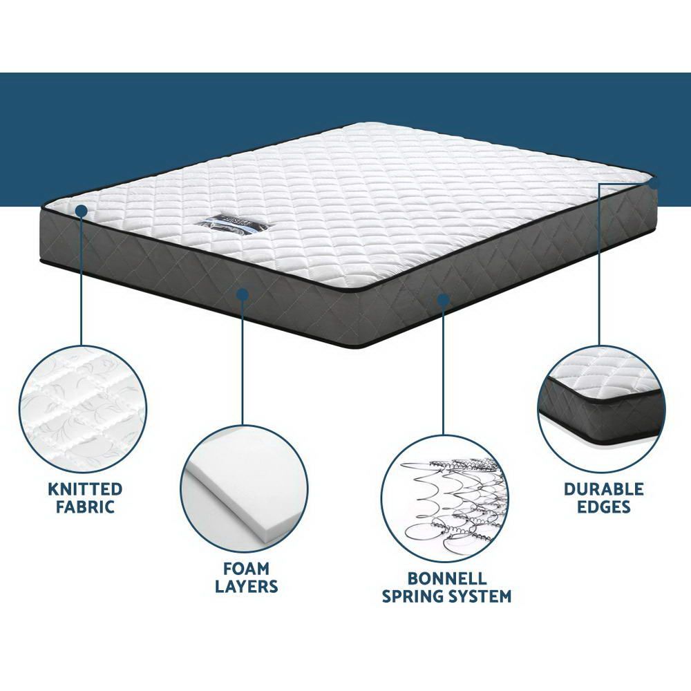 Russell 16cm Thick Spring Mattress - Double