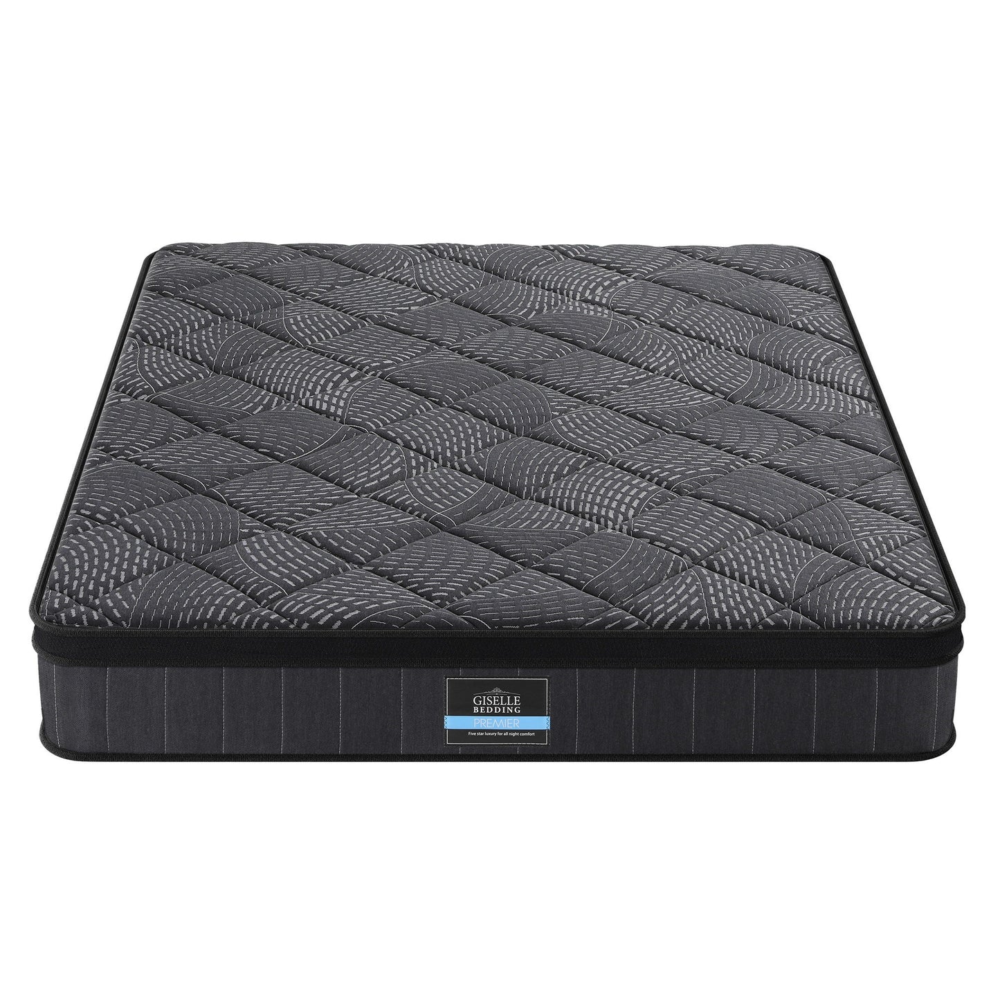 Zarek 25cm Mattress Pocket Spring Latex Euro Top Medium Firm - Double