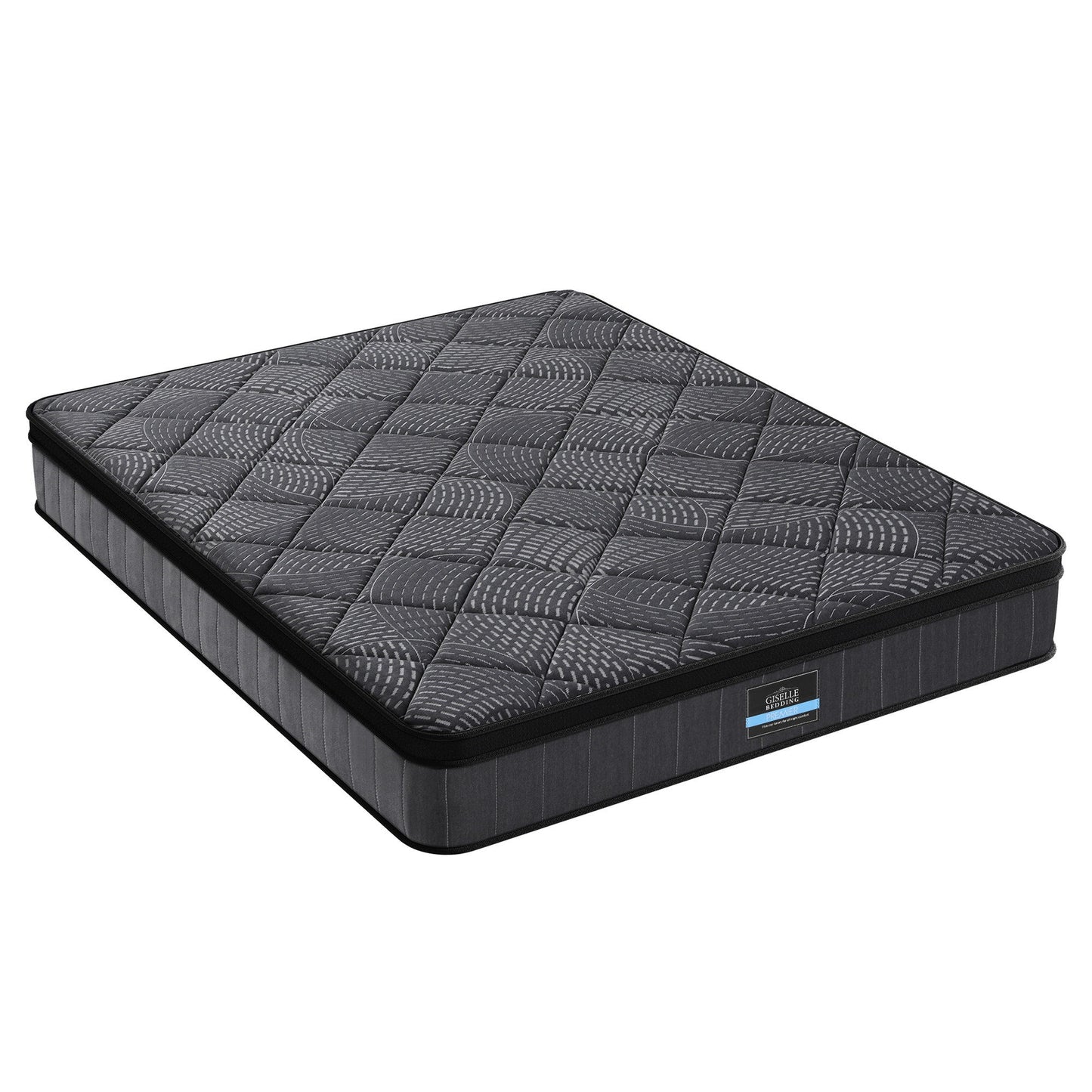 Zarek 25cm Mattress Pocket Spring Latex Euro Top Medium Firm - Queen