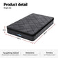 Zarek 25cm Mattress Pocket Spring Latex Euro Top Medium Firm - Single
