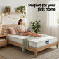 Naelis 20cm Mattress with Reinforced Edge Support Egg-Crate Foam - King Single