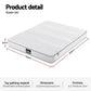 Naelis 20cm Mattress with Reinforced Edge Support Egg-Crate Foam - Queen