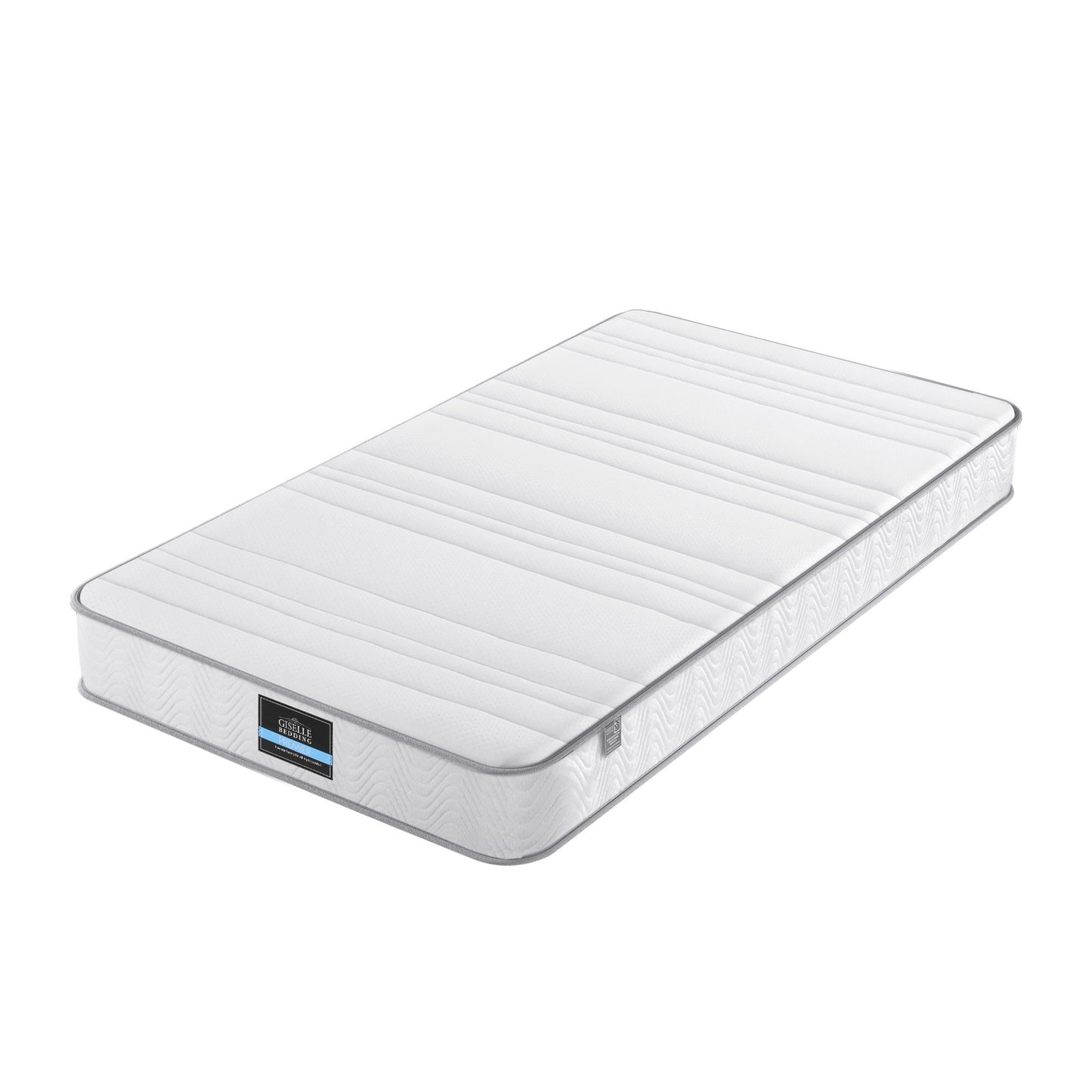 Naelis 20cm Mattress with Reinforced Edge Support Egg-Crate Foam - Single