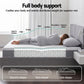 Lunara 23cm Mattress Pocket Spring Mattress with Adjustable Firmness Reversible Foam Layer for Medium Firm & Firm Support Motion Isolationroom - Double