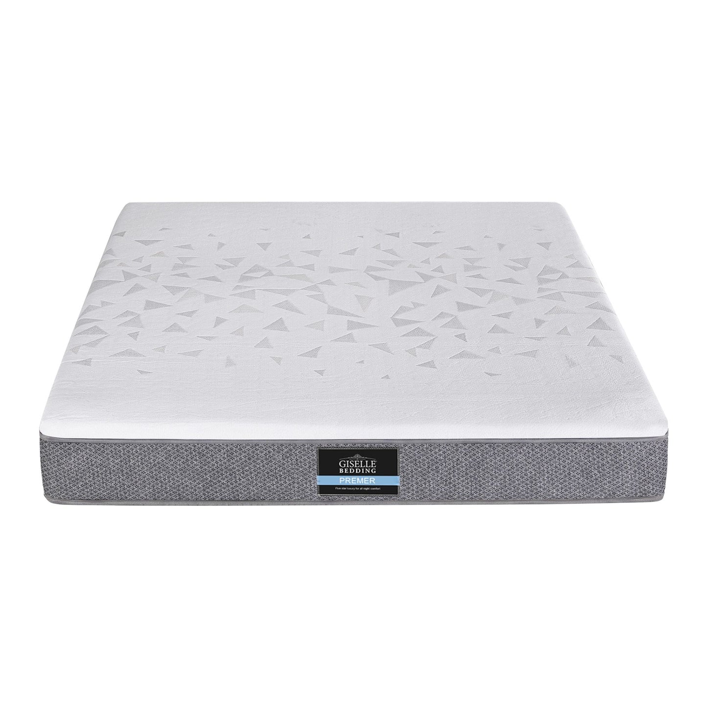 Lunara 23cm Mattress Pocket Spring Mattress with Adjustable Firmness Reversible Foam Layer for Medium Firm & Firm Support Motion Isolationroom - Double