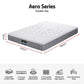 Lunara 23cm Mattress Pocket Spring Mattress with Adjustable Firmness Reversible Foam Layer for Medium Firm & Firm Support Motion Isolationroom - Double