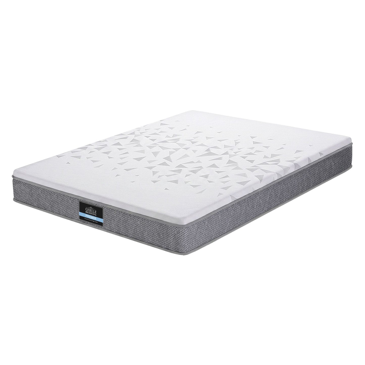 Lunara 23cm Mattress Pocket Spring Mattress with Adjustable Firmness Reversible Foam Layer for Medium Firm & Firm Support Motion Isolationroom - Queen