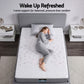 Lunara 23cm Mattress Pocket Spring Mattress with Adjustable Firmness Reversible Foam Layer for Medium Firm & Firm Support Motion Isolationroom - Single