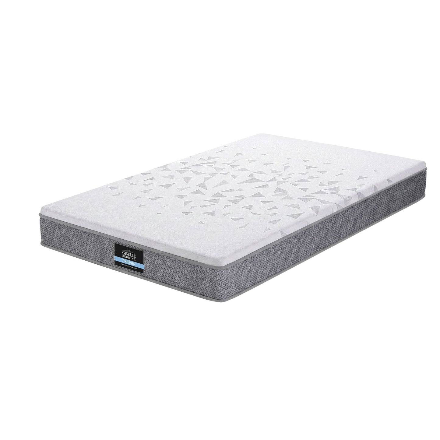 Lunara 23cm Mattress Pocket Spring Mattress with Adjustable Firmness Reversible Foam Layer for Medium Firm & Firm Support Motion Isolationroom - Single