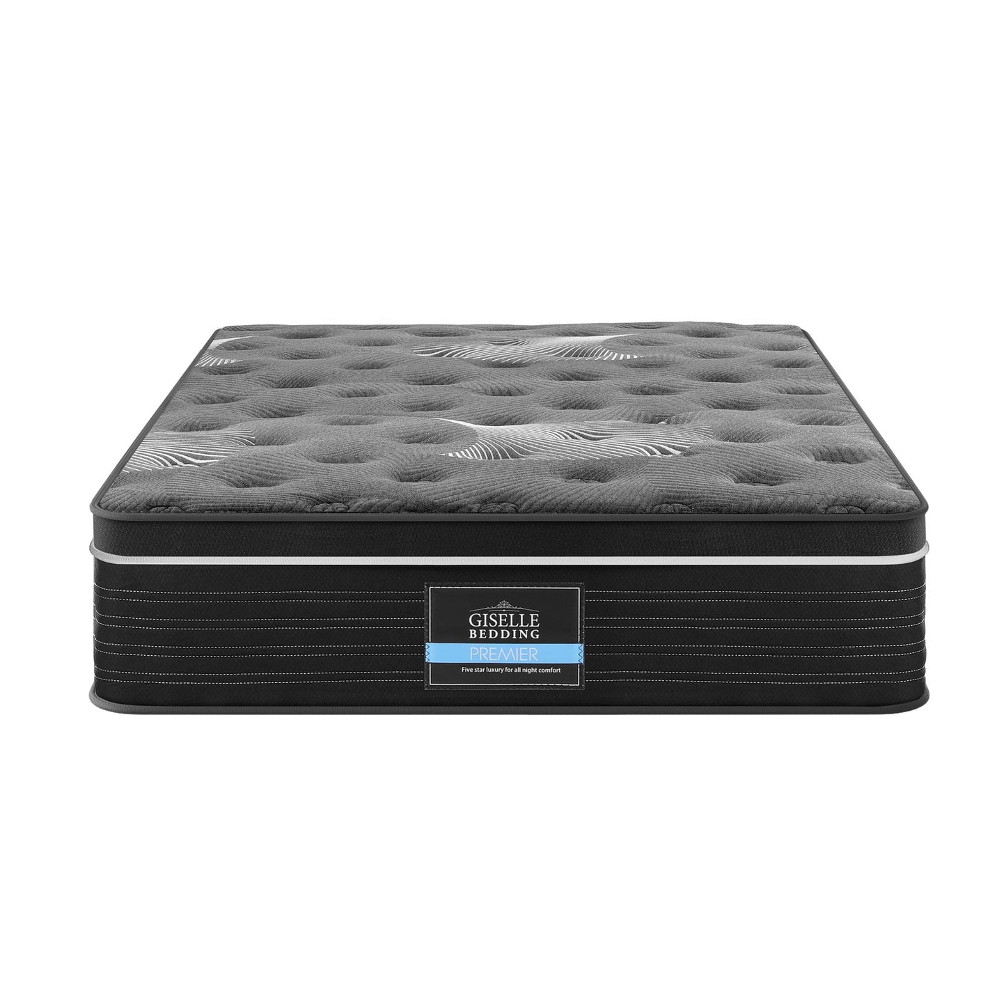 Vaelor 35cm Mattress Euro Top with Graphene Cooling Comfort Medium Firm - King Single