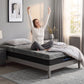 Bodin 26cm Mattress Firm Pocket Spring Dual Edge Support Dark Grey - King Single