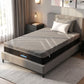Bodin 26cm Mattress Firm Pocket Spring Dual Edge Support Dark Grey - King Single