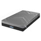 Bodin 26cm Mattress Firm Pocket Spring Dual Edge Support Dark Grey - King Single