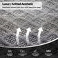 Bodin 26cm Mattress Firm Pocket Spring Dual Edge Support Dark Grey - Queen