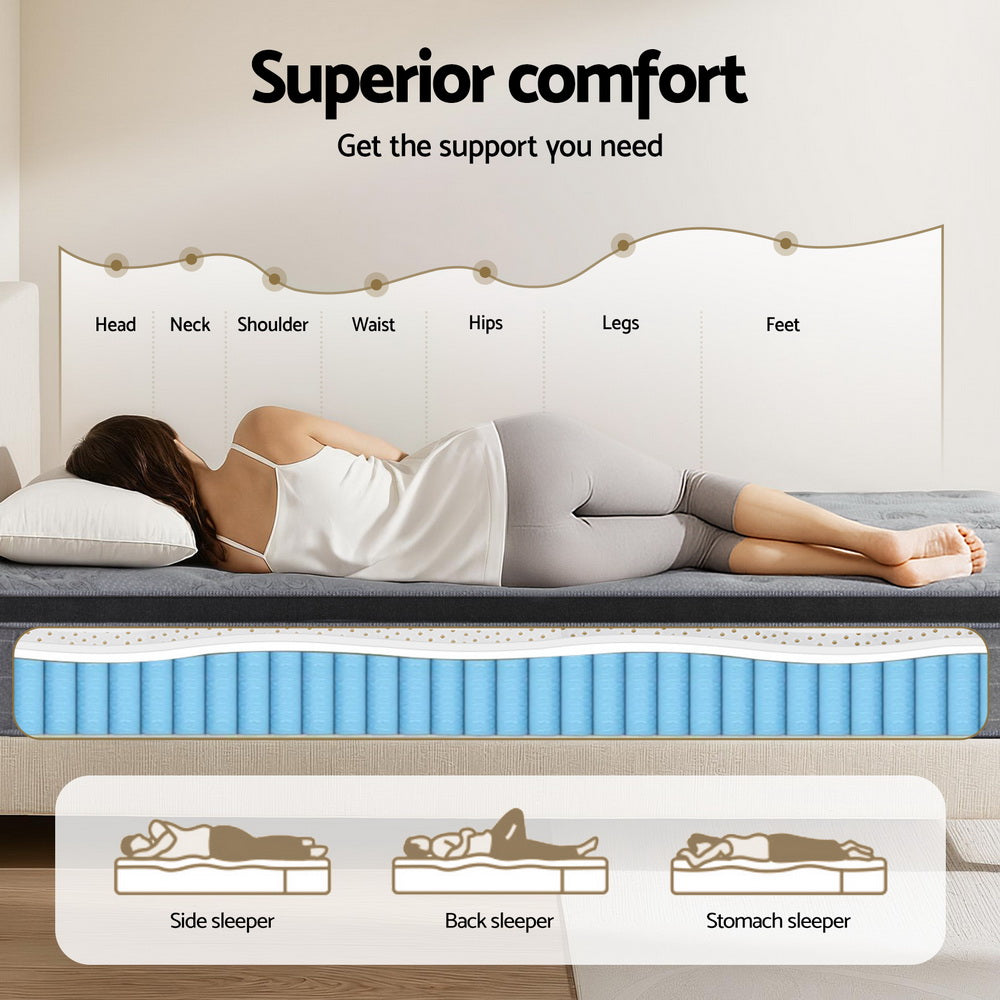 Erin 26cm Latex Foam Mattresses - Queen