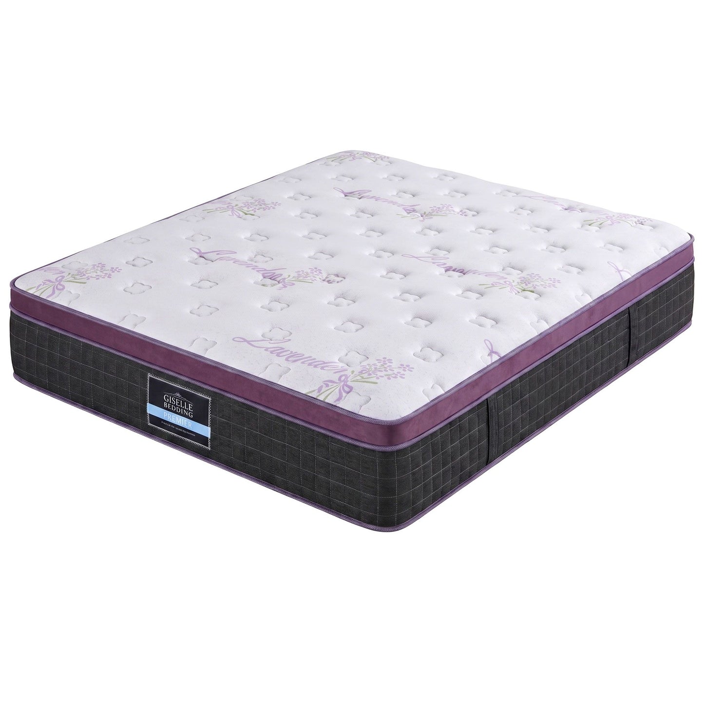 Finton 35cm Euro Top Mattress Firm Pocket Spring Edge Support - Double