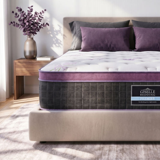 Finton 35cm Euro Top Mattress Firm Pocket Spring Edge Support - King