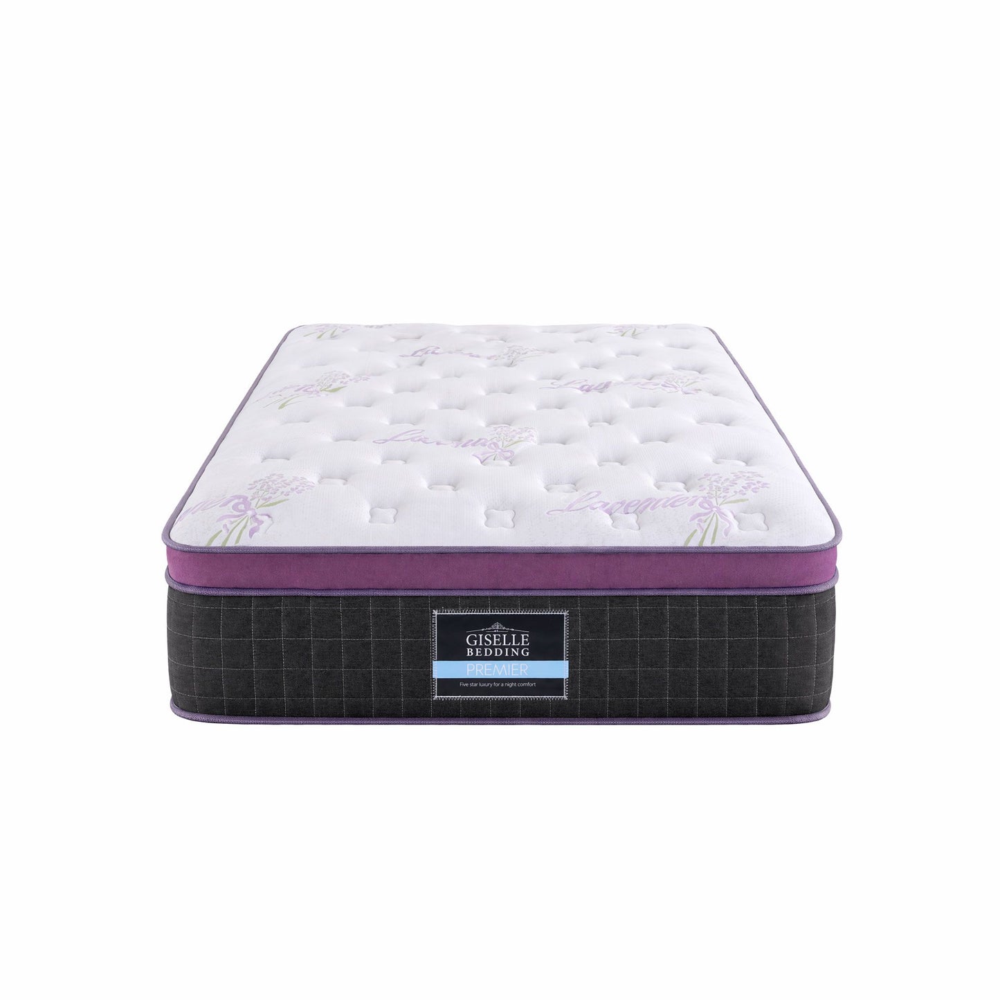 Finton 35cm Euro Top Mattress Firm Pocket Spring Edge Support - Single