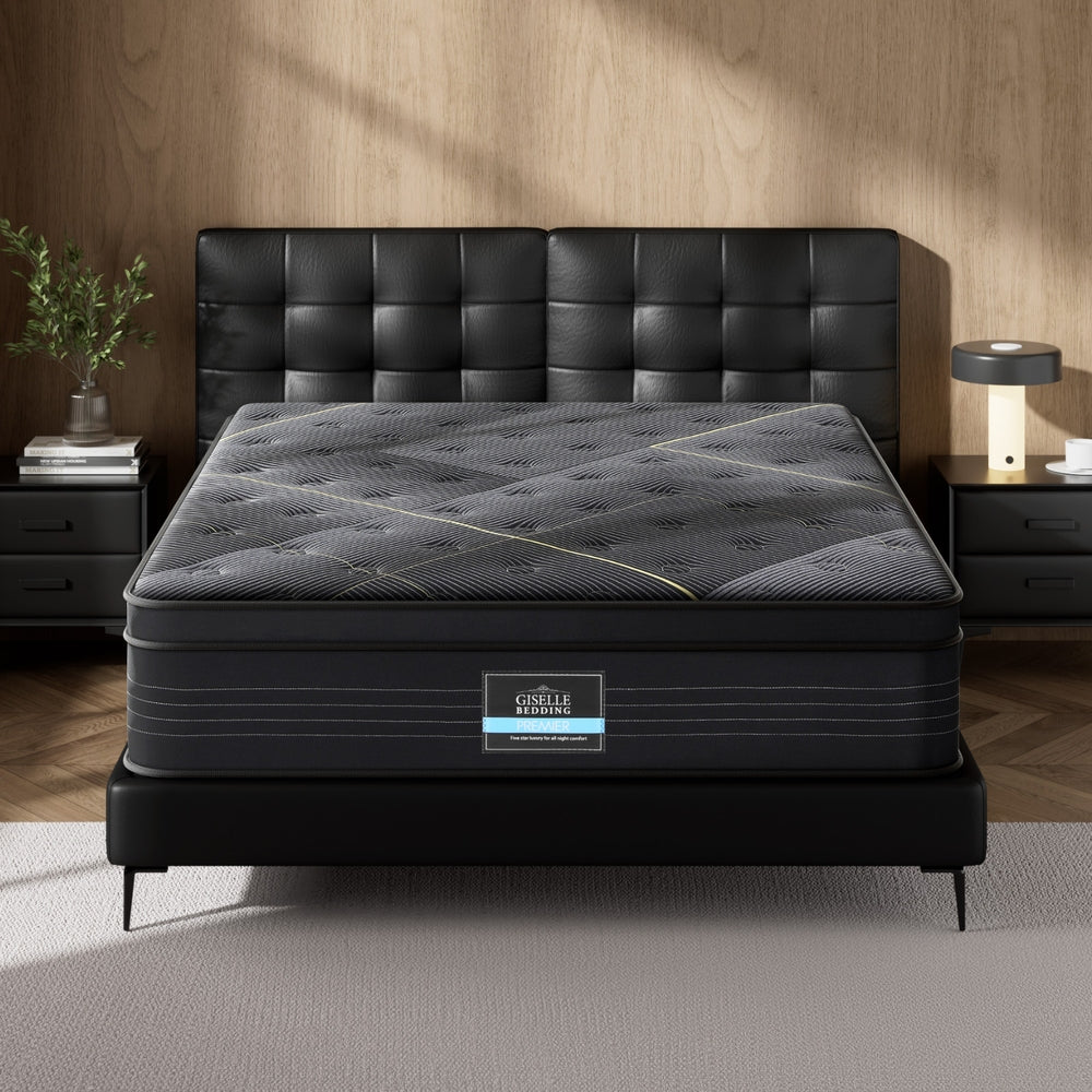 Aethon 35cm Mattress Bamboo Pocket Firm Foam - Queen