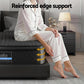 Aven 34cm Mattress Euro Top with 5-Zone Pocket Spring Support Black - Queen