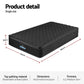 Aven 34cm Mattress Euro Top with 5-Zone Pocket Spring Support Black - Single