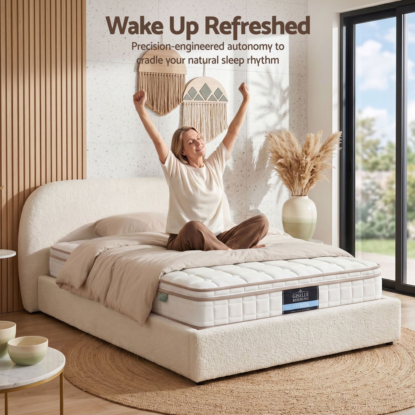 Jorren 20cm Firm Mattress Pocket Spring - Single