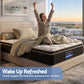 Osbert 35cm Mattress Firm with Copper Memory Foam and Edge Support - King Single