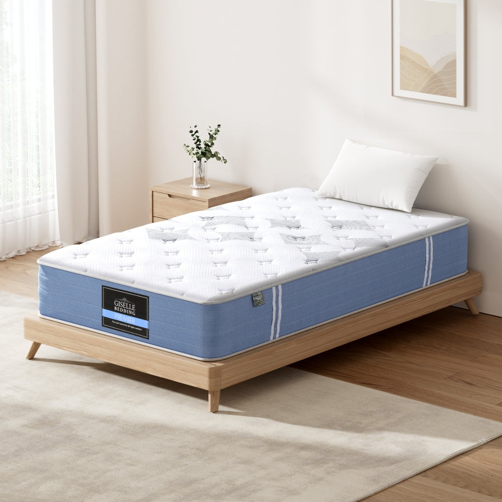 Kieran 25cm Mattress Pocket Spring Mattresses - Single