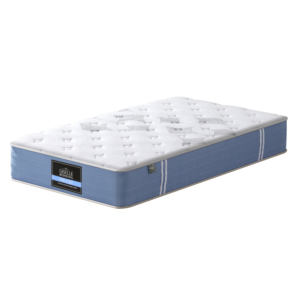 Kieran 25cm Mattress Pocket Spring Mattresses - Single