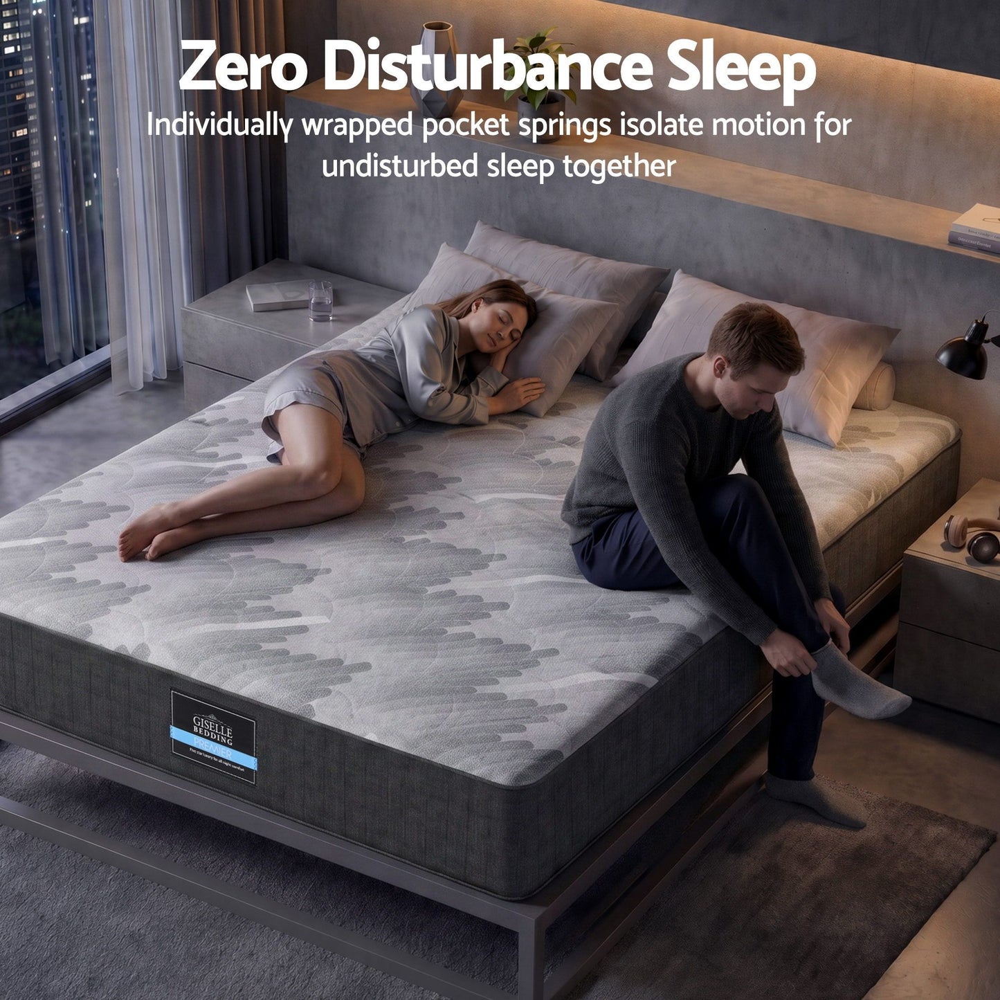 Sayer 30cm Mattress with Edge Support and 5-Zone Comfort - King