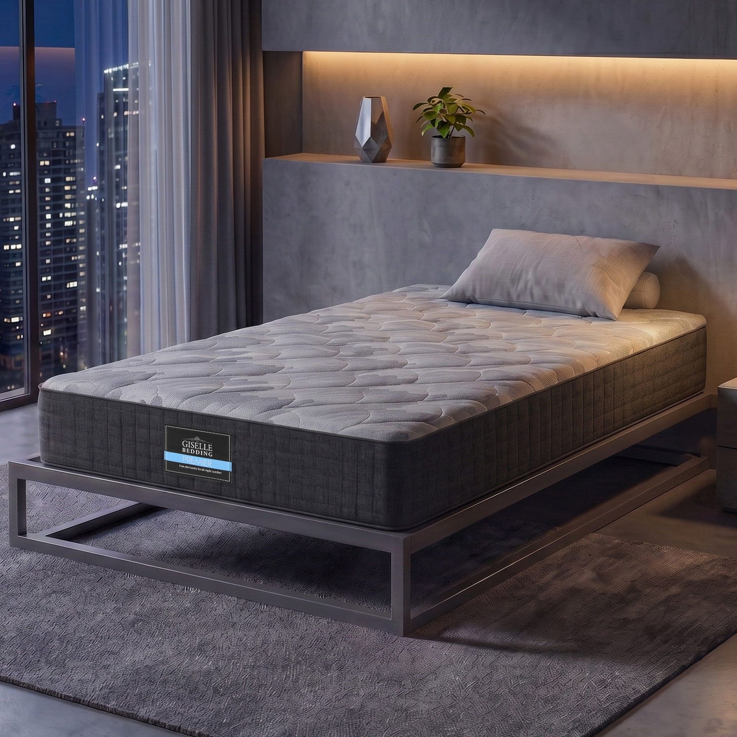 Sayer 30cm Mattress with Edge Support and 5-Zone Comfort - King Single