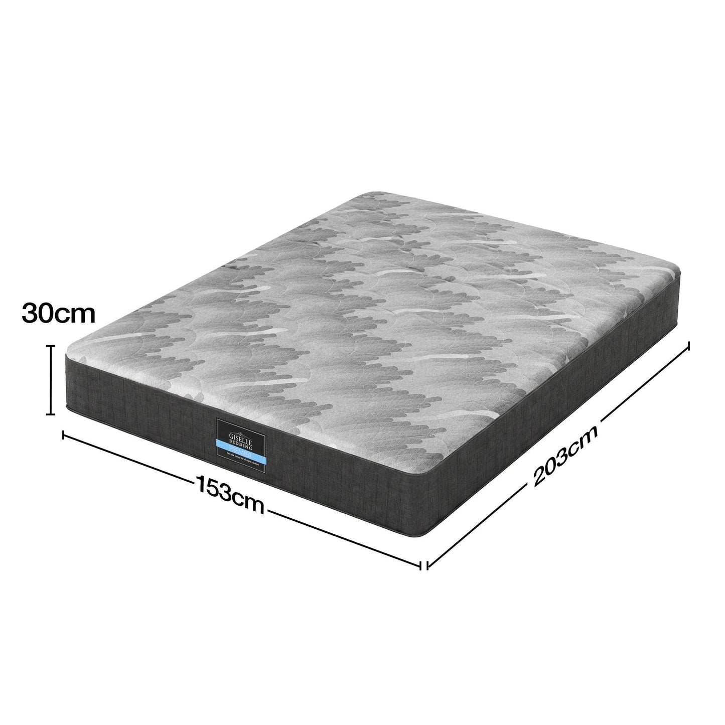 Sayer 30cm Mattress with Edge Support and 5-Zone Comfort - Queen