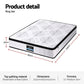 Alina 30cm Mattress Pocket Spring Euro Top Medium Firm Foam - King