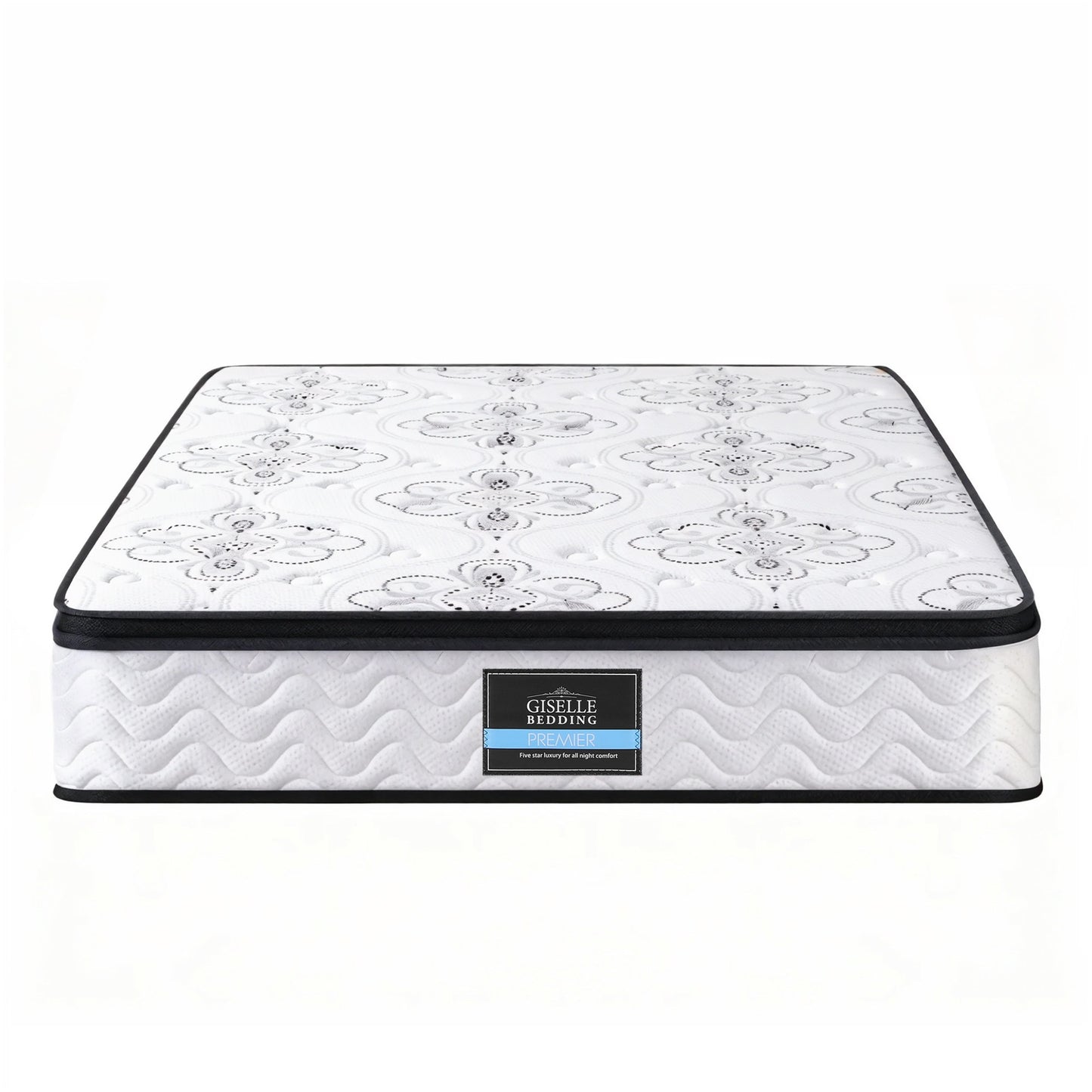 Alina 30cm Mattress Pocket Spring Euro Top Medium Firm Foam - King