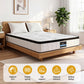 Alina 30cm Mattress Pocket Spring Euro Top Medium Firm Foam - Queen