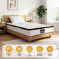 Alina 30cm Mattress Pocket Spring Euro Top Medium Firm Foam - Single