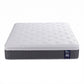 Afton 30cm Mattress Lumbar Support 5-Zone Pocket Springs Cooling Gel Memory & Egg-Crate Foam - Queen