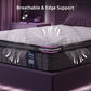 Lennox 30cm Mattress 2 5-Zone Ergonomic Pocket Spring Breathable Corrugated Sponge Medium Firm - Single