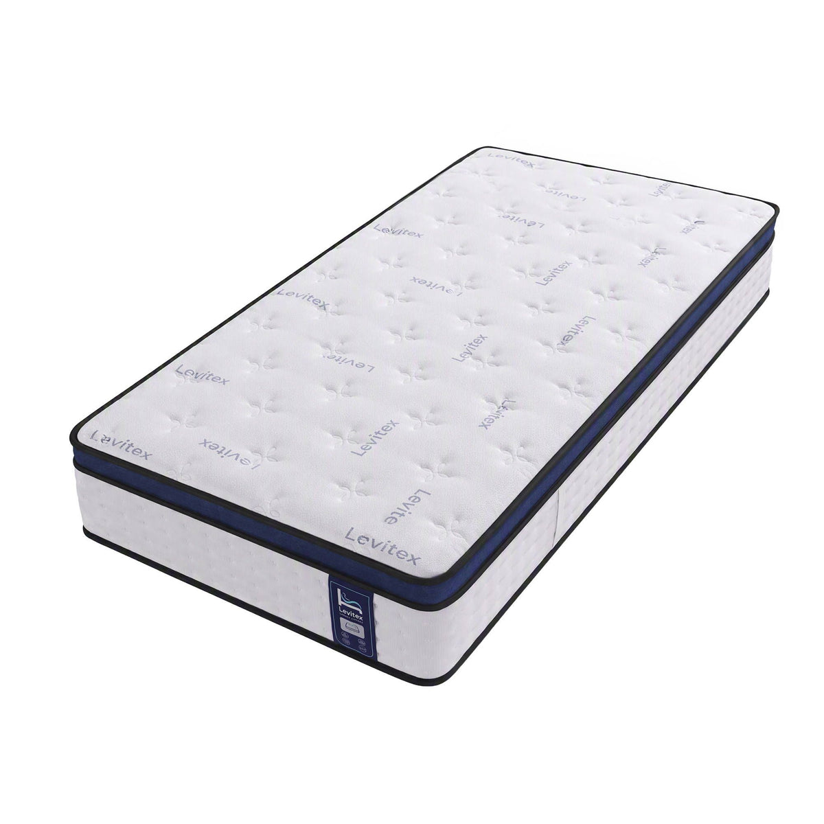 Arlette 35cm  Mattresses Gel Memory Foam and 7-Zone Ergonomic Pocket Spring Triple Cooling System - King Single