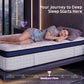 Arlette 35cm  Mattresses Gel Memory Foam and 7-Zone Ergonomic Pocket Spring Triple Cooling System - King Single