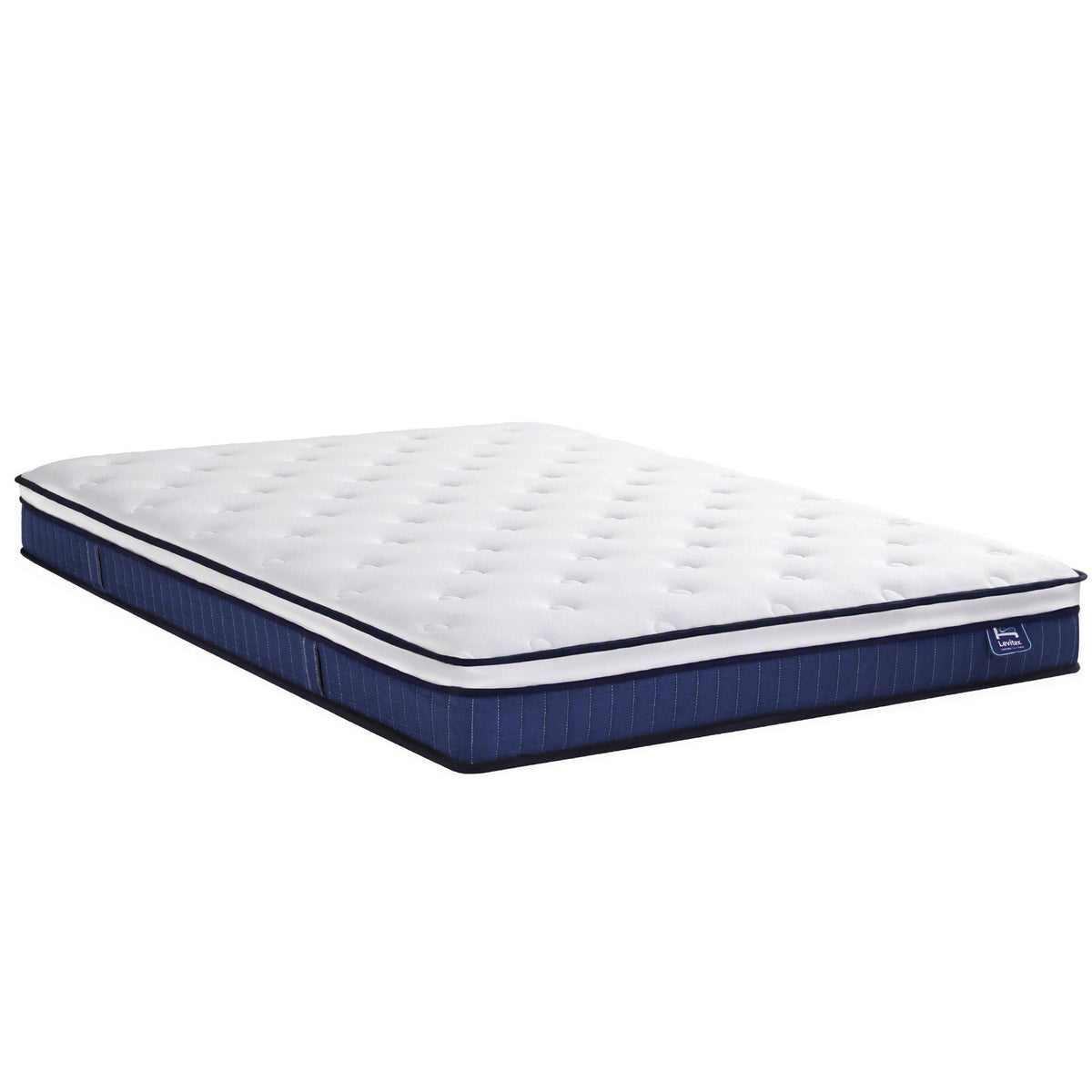 Veda 23cm Mattress With Pocket Spring & Cooling Gel Foam Medium-Firm Full-Body Support - Double