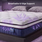 Veda 23cm Mattress With Pocket Spring & Cooling Gel Foam Medium-Firm Full-Body Support - Double