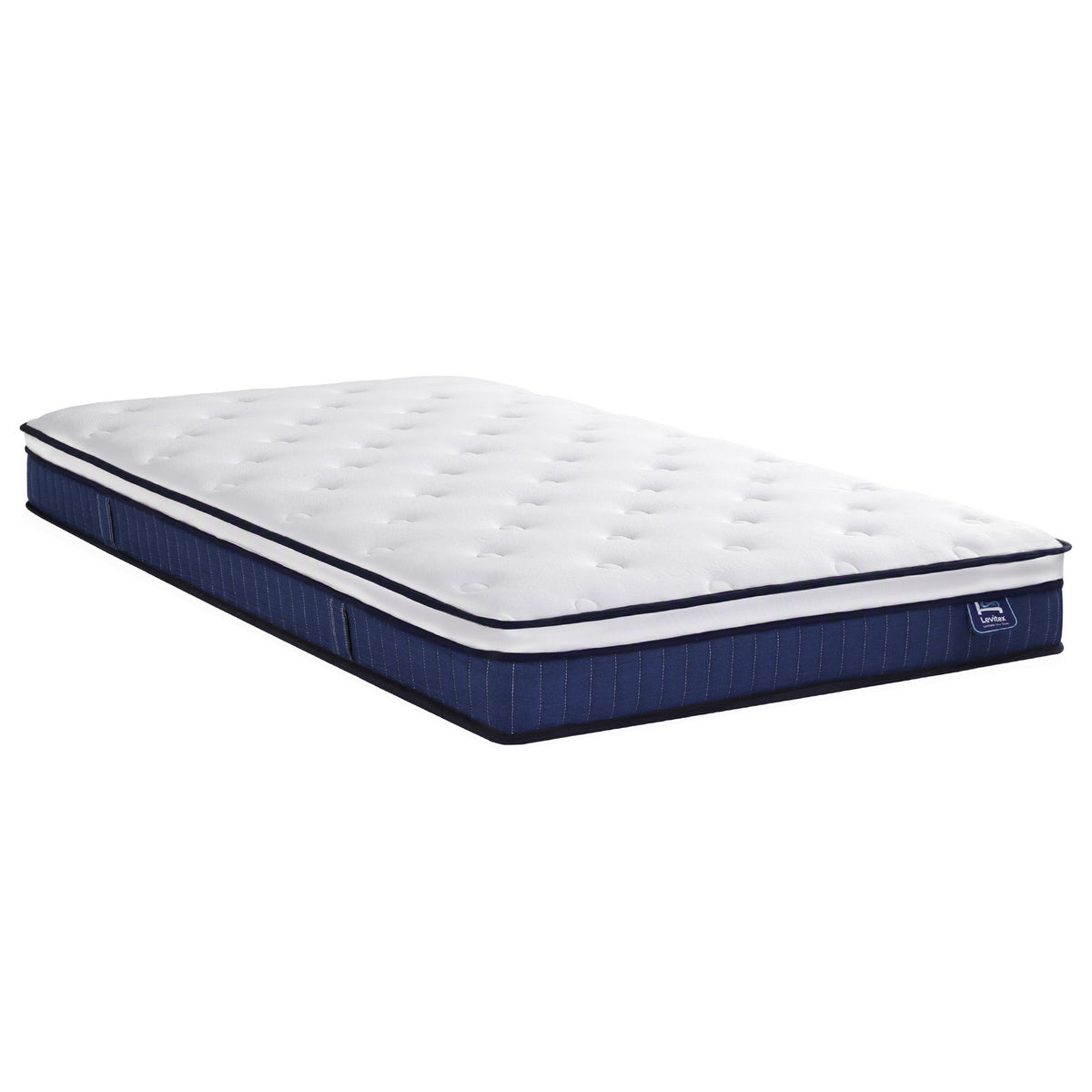 Veda 23cm Mattress With Pocket Spring & Cooling Gel Foam Medium-Firm Full-Body Support - King Single